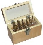 Набор фрез с титановым напылением 4-12 мм 12 шт.