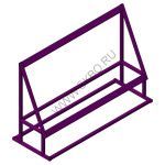 Наклонная настольная рама МПМК 0,8Н