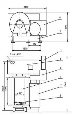 Схема лебедки ТЭЛ-10Б.2