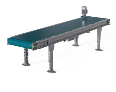 Ленточный универсальный транспортер ЛТ2, Д2400 х Ш500 х В(650...850), мм