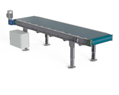 Ленточный универсальный транспортер ЛТ2, Д2200 х Ш500 х В(650...850), мм