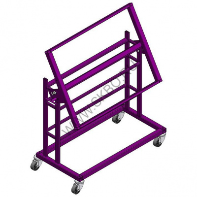 Мобильная наклонная рама МПМК 0,6НМ