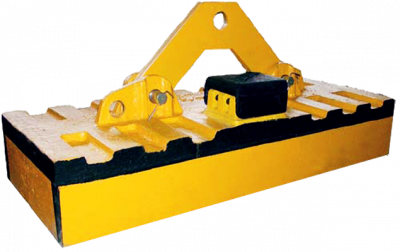 Электромагнит грузоподъемный прямоугольный ДПМб170-70 для перегрузки слябов, блюмов, рельс