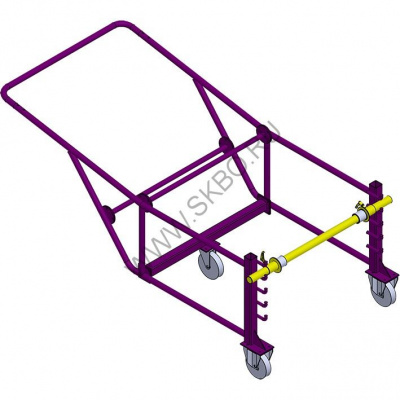 Тележка для кабельных барабанов ТГ 16-1К