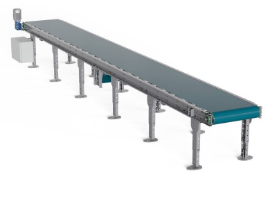 Ленточный универсальный транспортер ЛТ2, Д6600 х Ш500 х В(650...850), мм