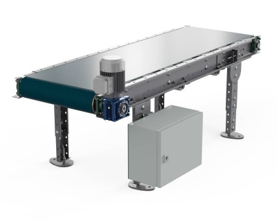 Ленточный универсальный транспортер ЛТ2, Д1600 х Ш500 х В(650...850), мм