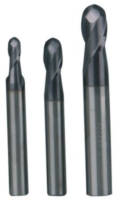 Набор твердосплавных радиусных фрез 4-8 мм 9 шт.