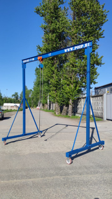 Передвижной козловой кран ККСО-1.0-3000-3000