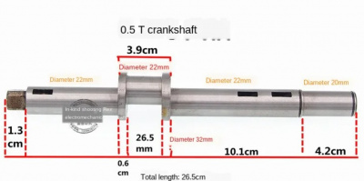 Коленчатый вал JB04
