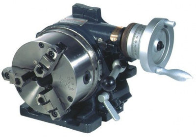 Стол круглый делительный с трехкулачковым патроном RTU 165