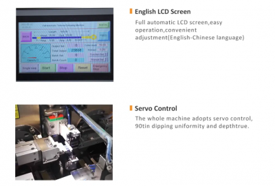 Станок для зачистки и лужения проводов EW-22F