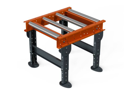 Рольганг универсальный РТ2 ( 5 роликов), Д900 х Ш500 х В(650...850), мм