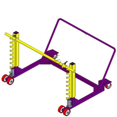 Тележка для кабельных барабанов ТКБ 22-3