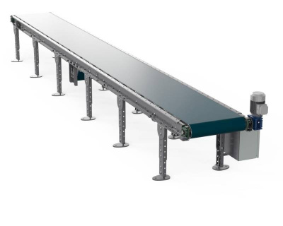 Ленточный универсальный транспортер ЛТ2, Д6600 х Ш500 х В(650...850), мм