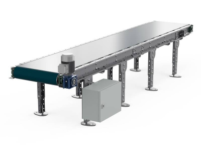 Ленточный универсальный транспортер ЛТ2, Д3000 х Ш500 х В(650...850), мм