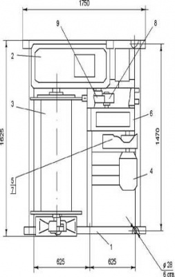 Схема лебедки ТЭЛ-5