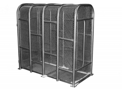 Клеть для безопасной накачки колес Polarus KL-10