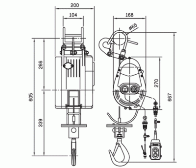 Схема лебедки Come Up CWS-80