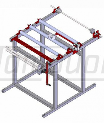 Станок для перемотки рулонных материалов СПРМ 600Р