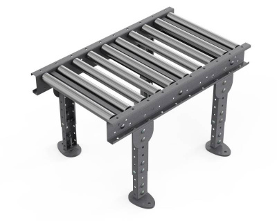 Рольганг универсальный РТ2 (10 роликов), Д1000 х Ш500 х В(650...850), мм