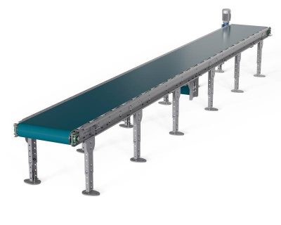 Ленточный универсальный транспортер ЛТ2, Д6000 х Ш500 х В(650...850), мм