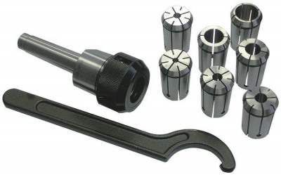 Цанговый патрон MK4 / ER32 + 18 цанг 3-20мм