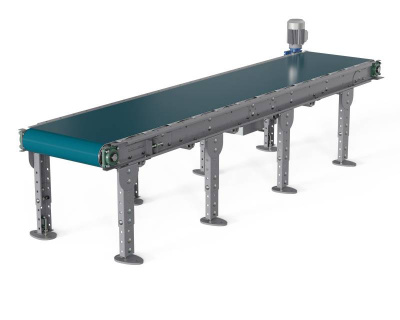 Ленточный универсальный транспортер ЛТ2, Д2600 х Ш500 х В(650...850), мм