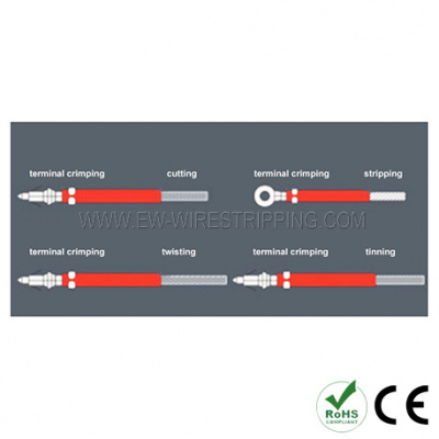 Станок для обжима, пайки и лужения проводов EW-22G