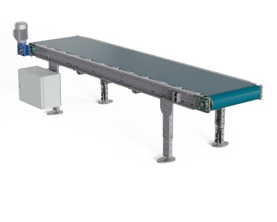 Ленточный универсальный транспортер ЛТ2, Д2400 х Ш500 х В(650...850), мм